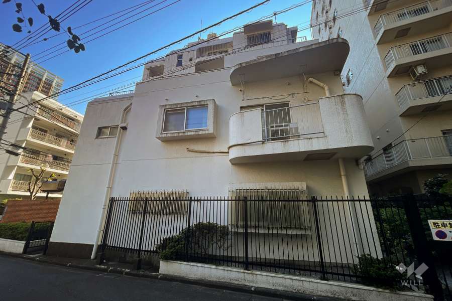 サンライズ五反田の外観（南西側から）