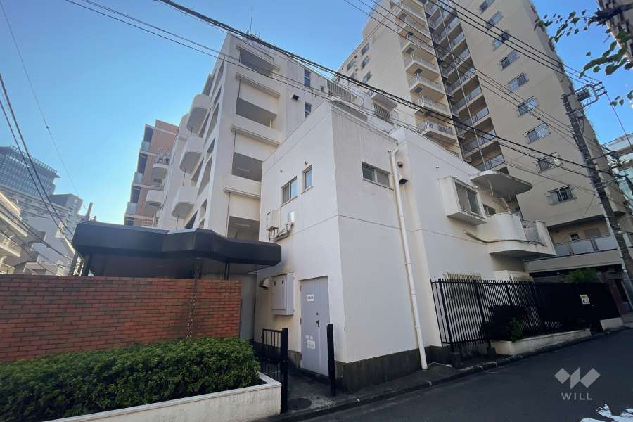 サンライズ五反田の外観（北西側から）