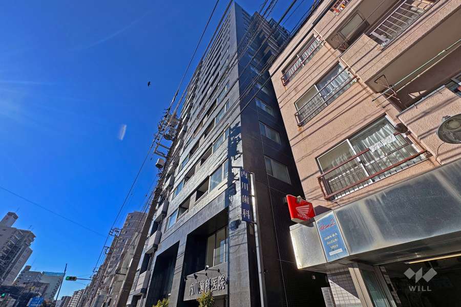 シティハウス東大井の外観（東側から）