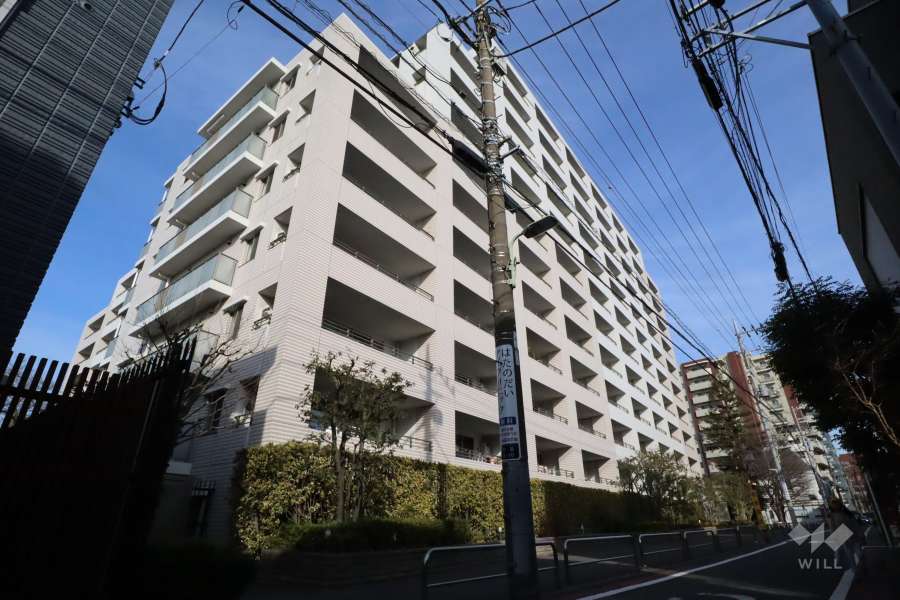 ブリリア品川中延の外観(南西側から)