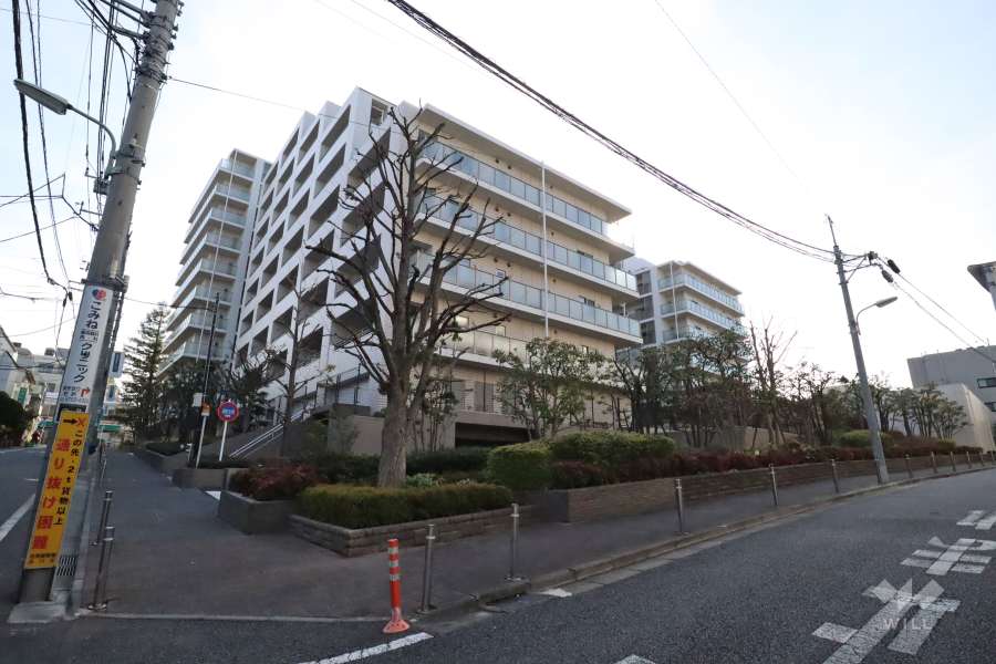 ブリリア品川中延の外観(北東側から)