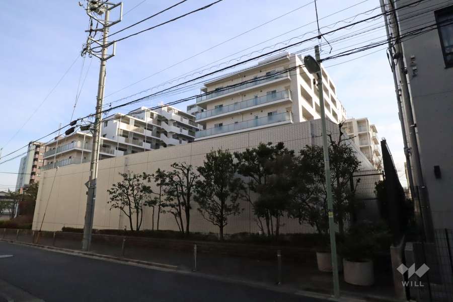 ブリリア品川中延の外観(北西側から)