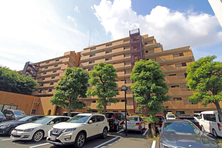 ボナール戸越の外観（北東側から）