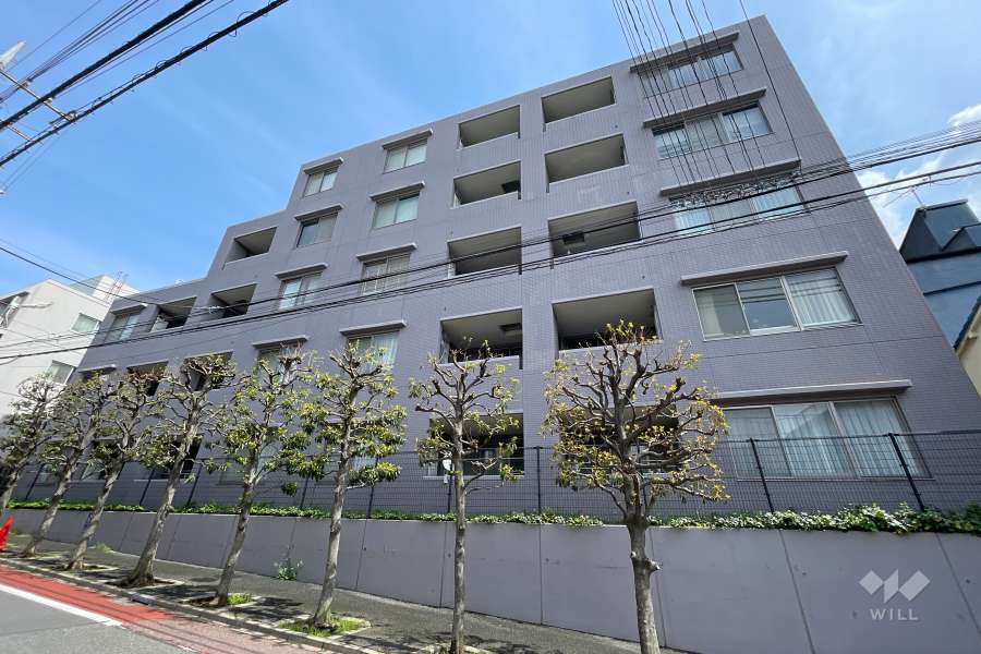 ライオンズシティ不動前の外観（南側から）　　　