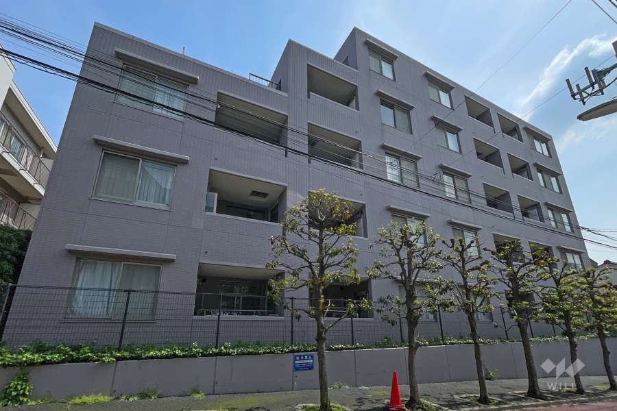 ライオンズシティ不動前の外観（西側から）　　