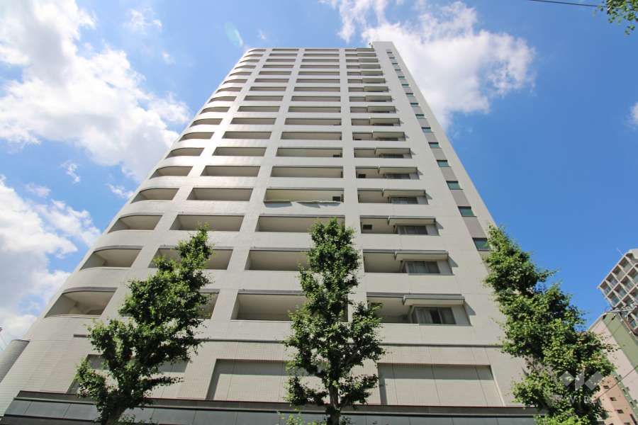 ライオンズタワー五反田の外観（北東側から）