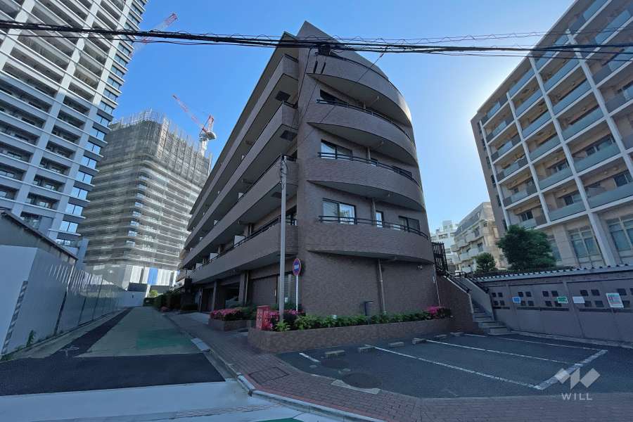 ラビ目黒の外観(北東側から）