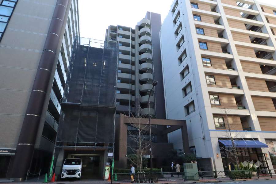 ルイシャトレ五反田の外観（北東側から）　　