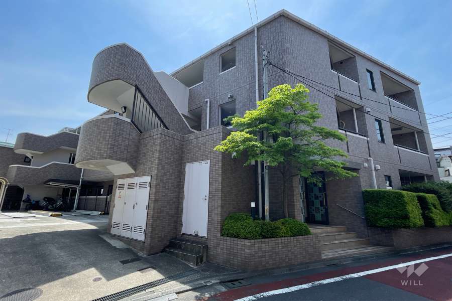 レックス大森山王の外観（北西側から）　　