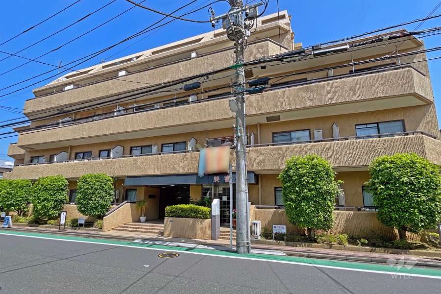 戸越パークサイドハイツの外観（南西側から）