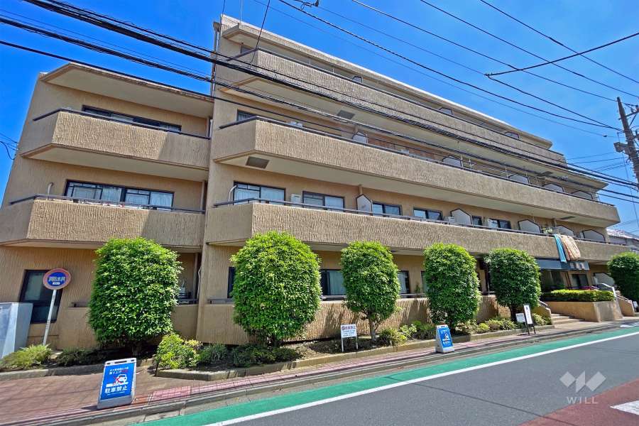 戸越パークサイドハイツの外観（北西側から）