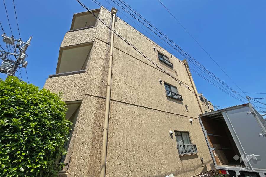 戸越パークサイドハイツの外観（南側から）