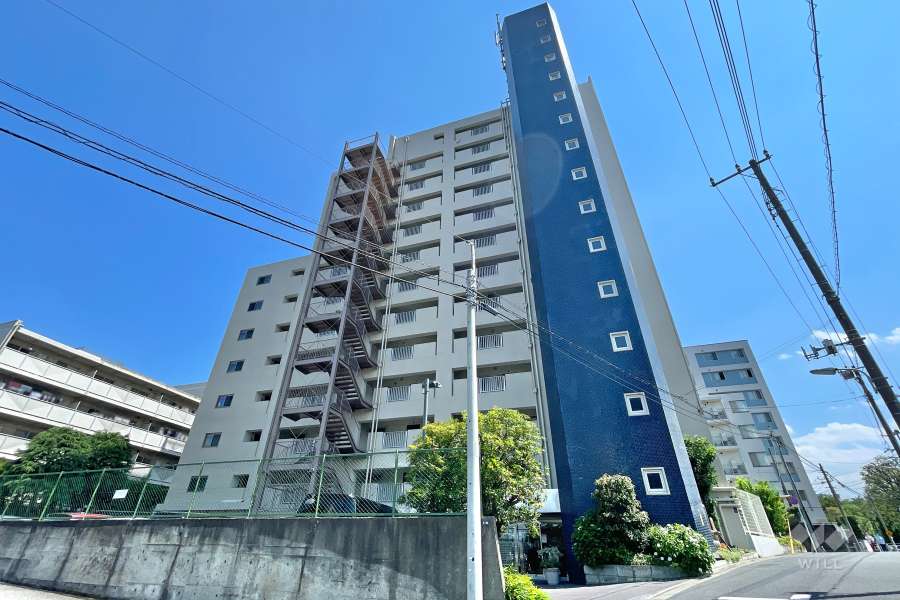 御殿山パークハウスの外観（北西側から）