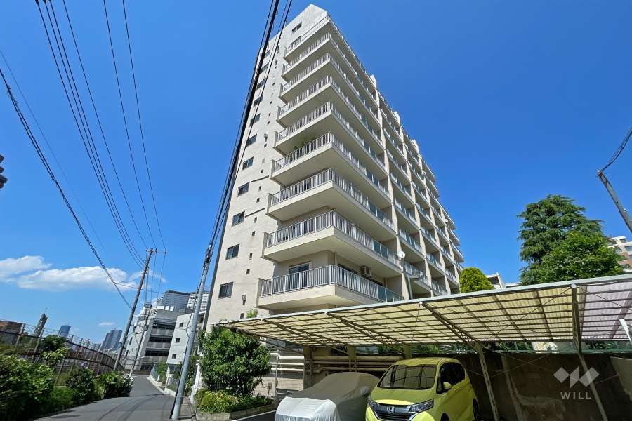 御殿山パークハウスの外観（南西側から）
