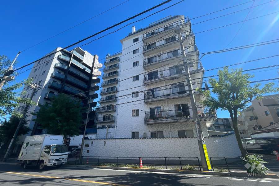 秀和南品川レジデンスの外観（西側から）