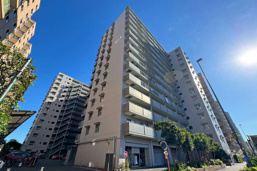 大森海岸ハウスの外観（北西側から）