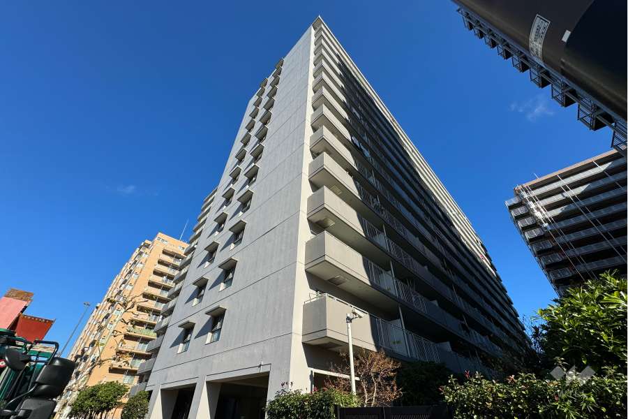 大森海岸ハウスの外観（南西側から）