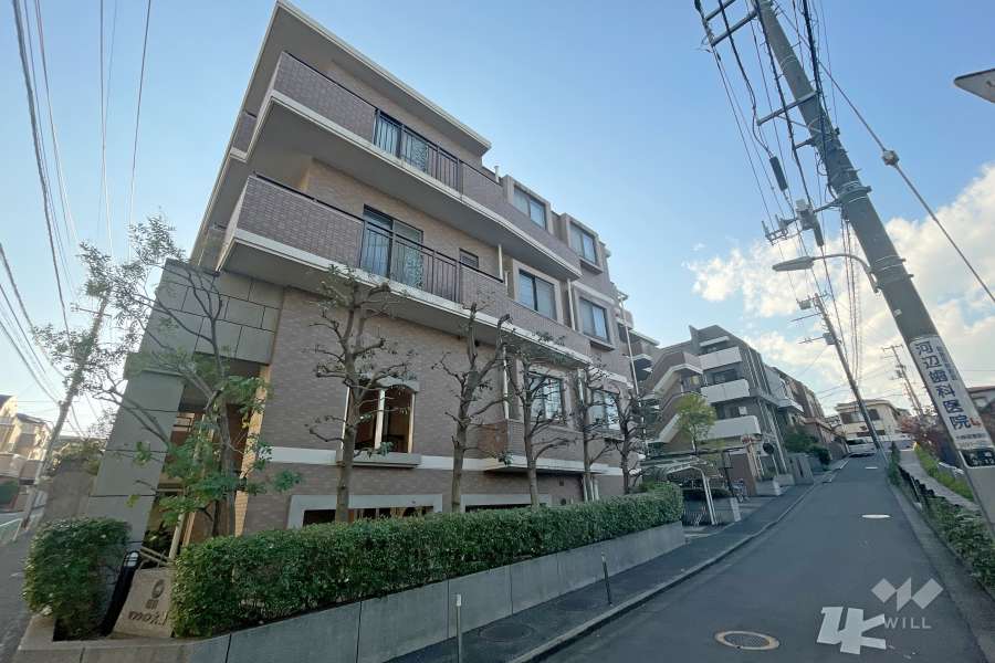 朝日マンション大崎の外観（南東側から）