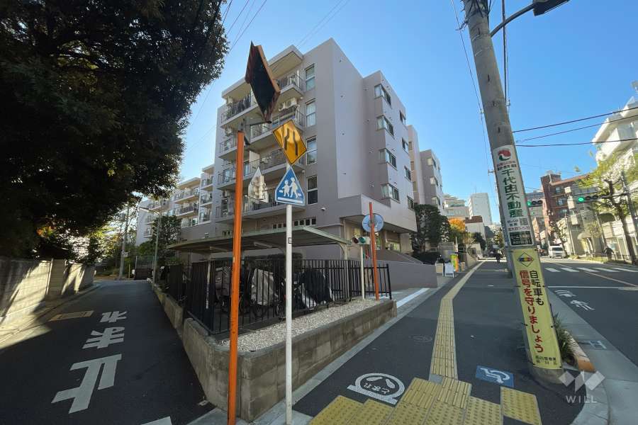 南品川ロイアルハイツの外観（北西側から）