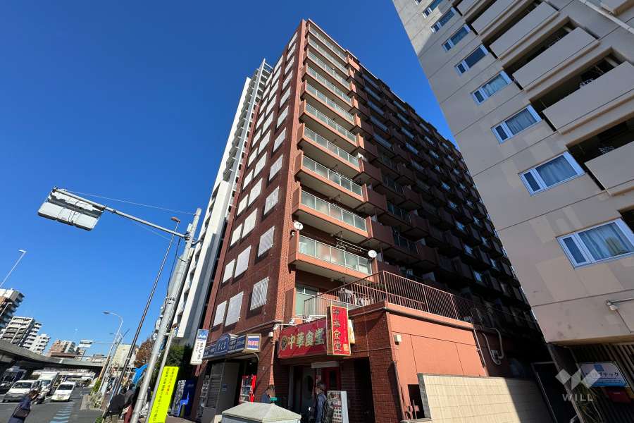 日興パレス大森の外観（南西側から）