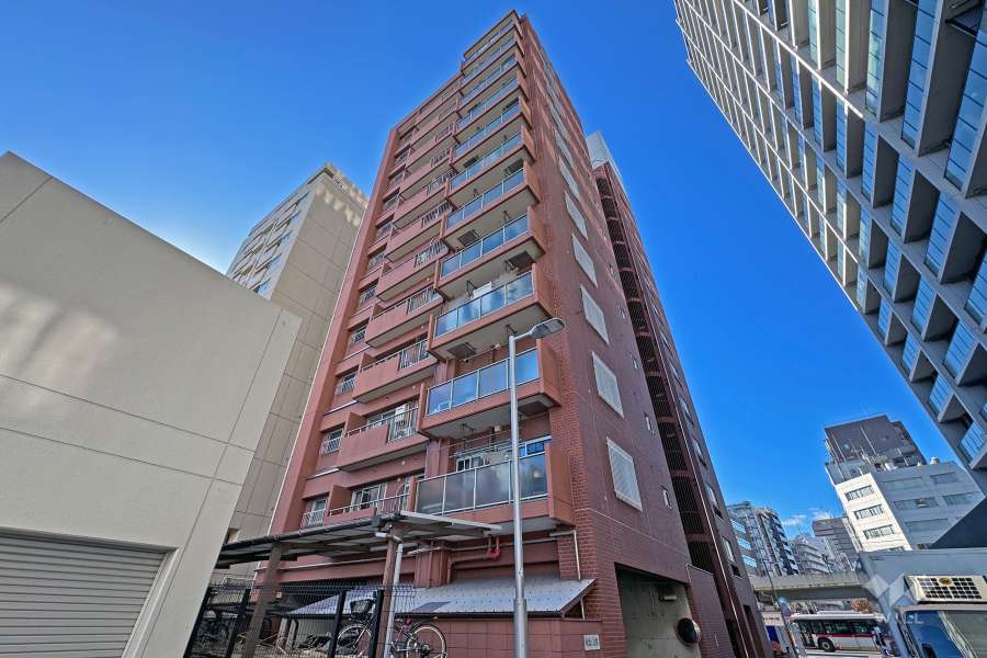 日興パレス大森の外観（北東側から）