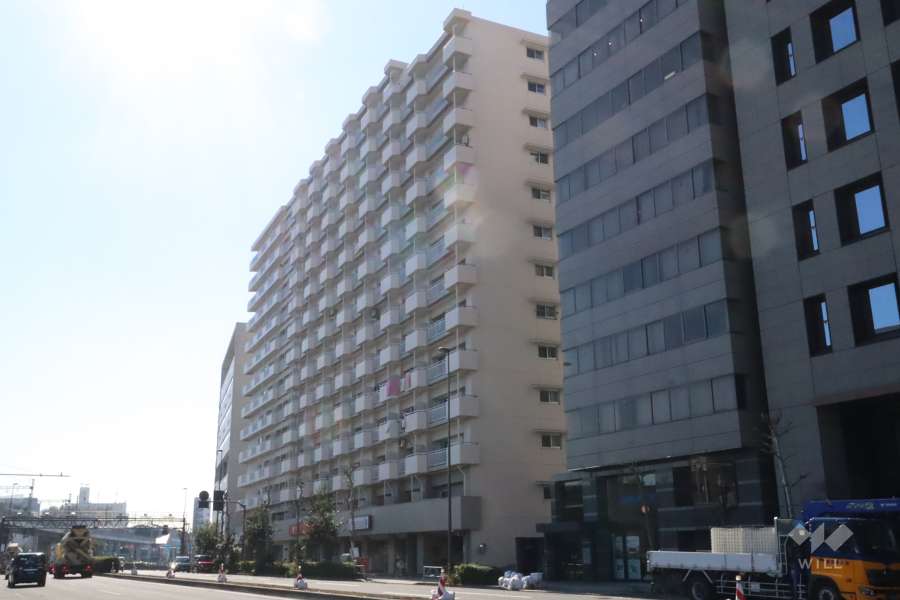 北品川サンハイツの外観(北側から)