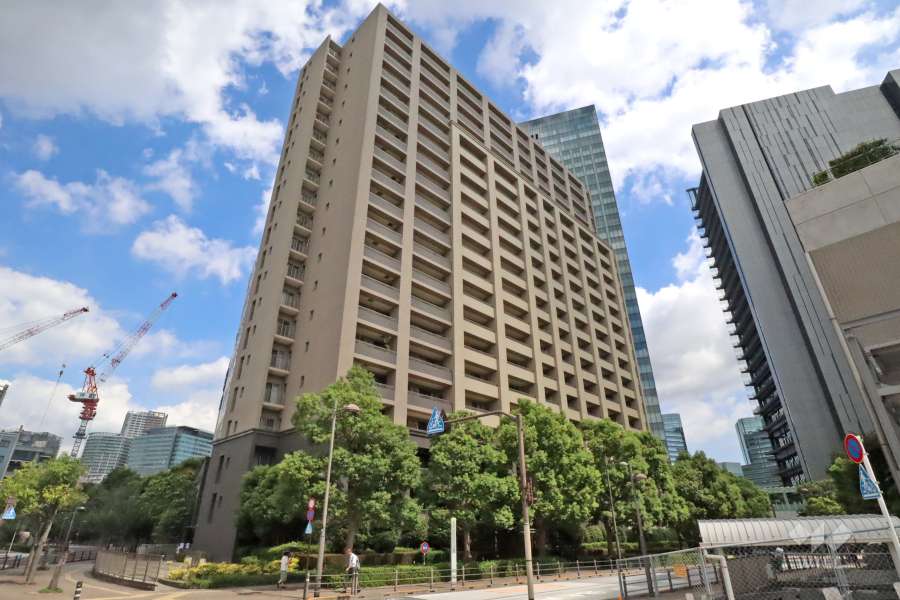 ウエストレジデンス大崎の外観(南西側から)