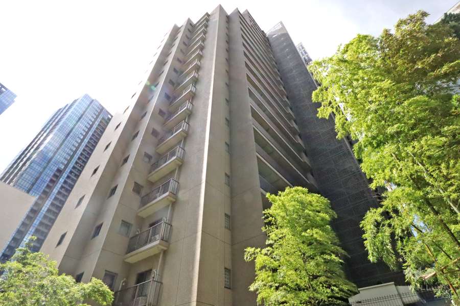 ウエストレジデンス大崎の外観(北東側から)