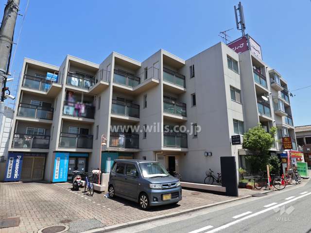 パラツィーナ立花の外観（南西側から）