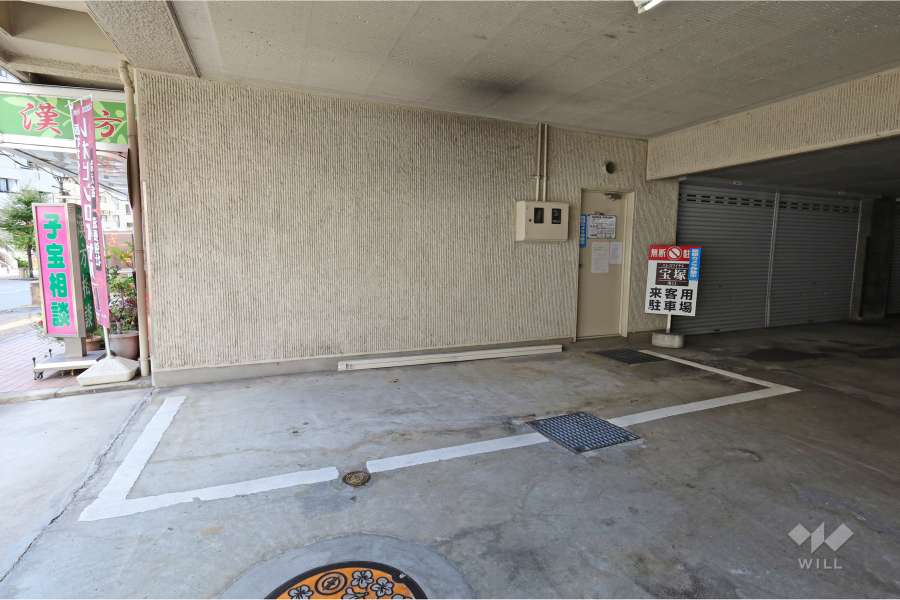 来客用駐車場