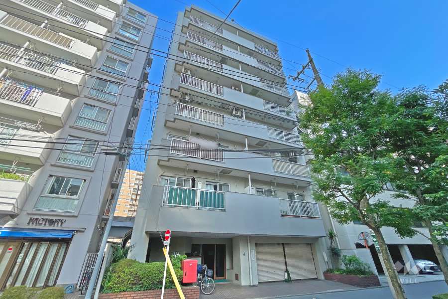 コーヅ第5大森の外観（北西側から）