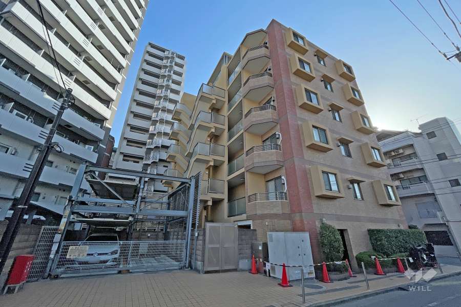 スターロワイヤル南大井の外観（北東側から）