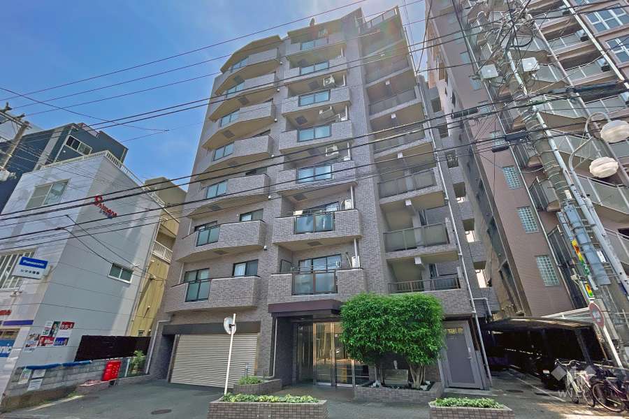 ナイスアーバン大井の外観（北西側から）