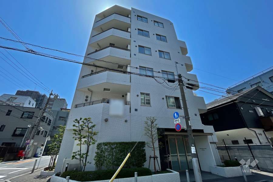 パークハウス大森リルウイングの外観(北東側から）