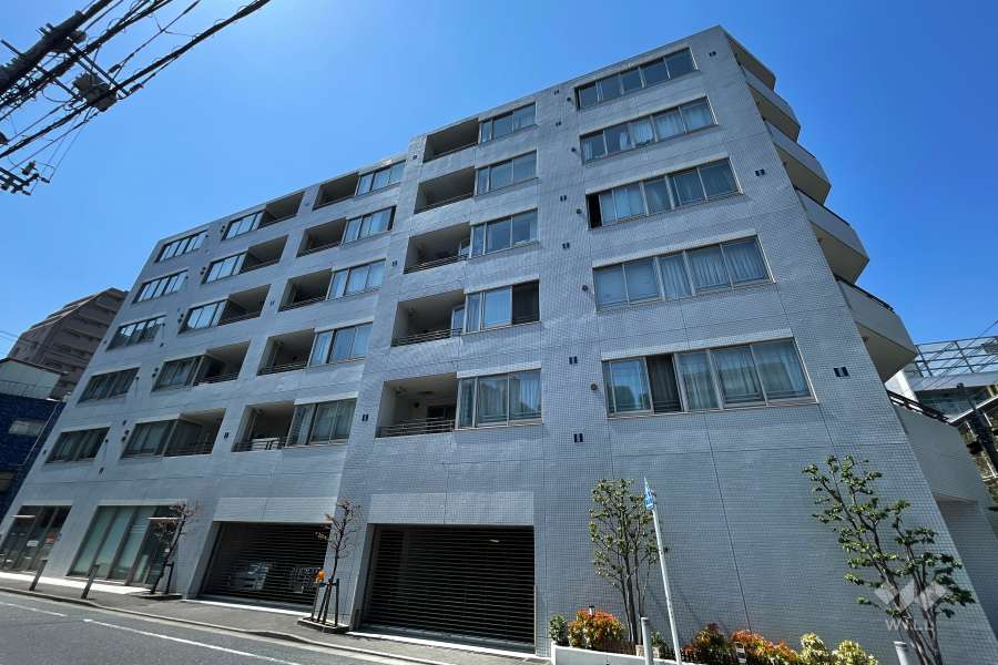 パークハウス大森リルウイングの外観(北東側から）