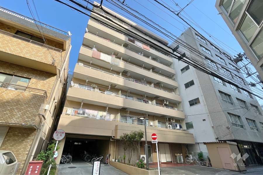 ファミネス大森の外観（北西側から）