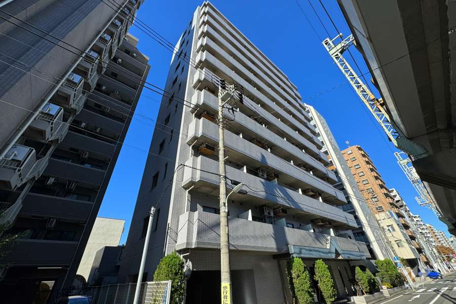 メイツ品川南の外観（南東側から）