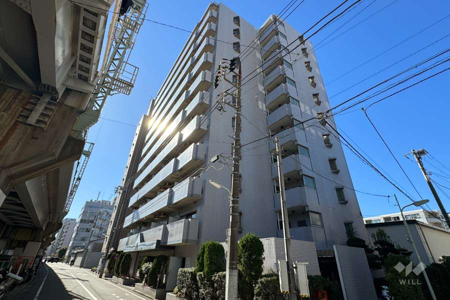 メイツ品川南の外観（北東側から）