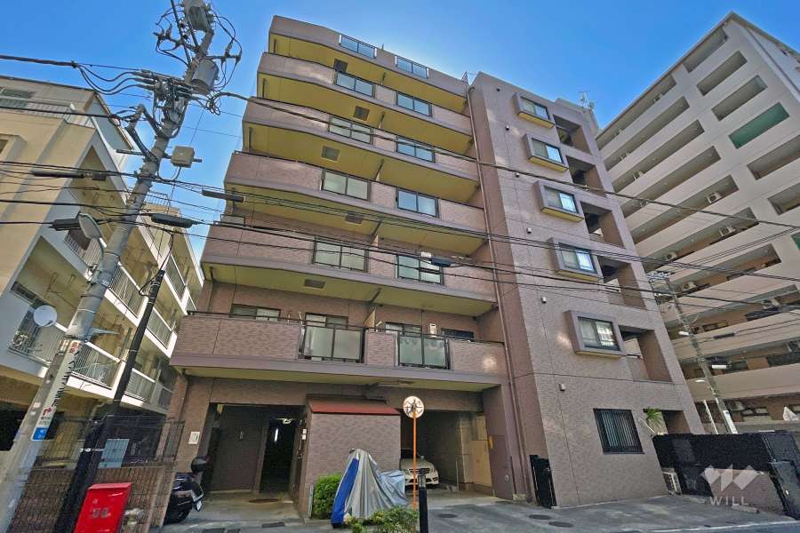 ライオンズプラザ大森の外観（北西側から）