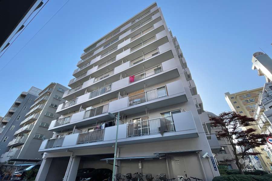 ライオンズマンション大森第5の外観（北東側から）