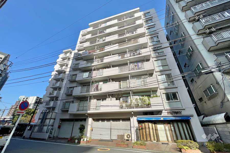 ライオンズマンション大森第5の外観（西側から）