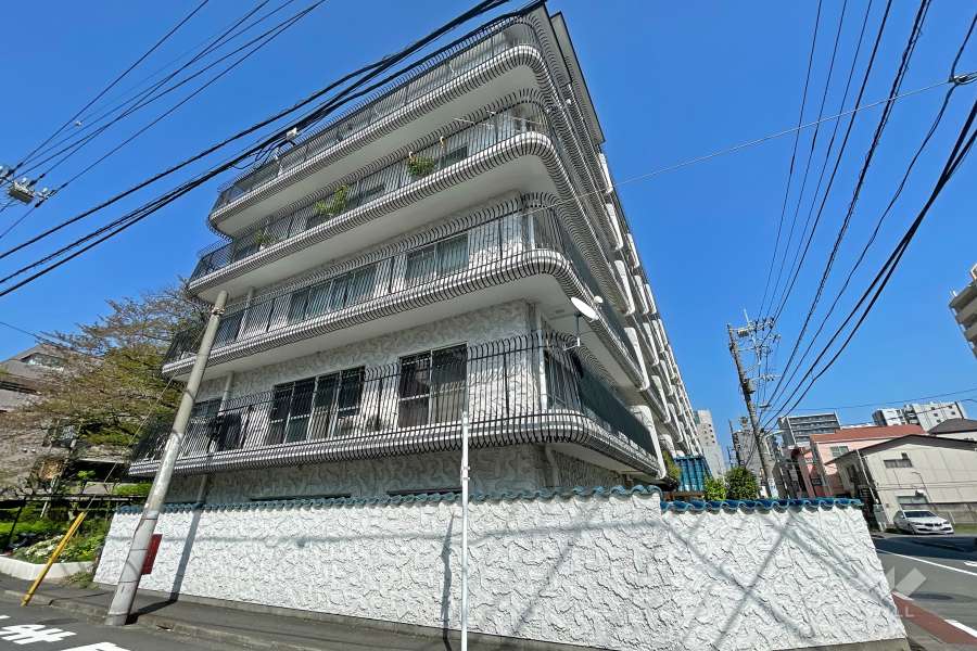 秀和大森レジデンスの外観（西側から）