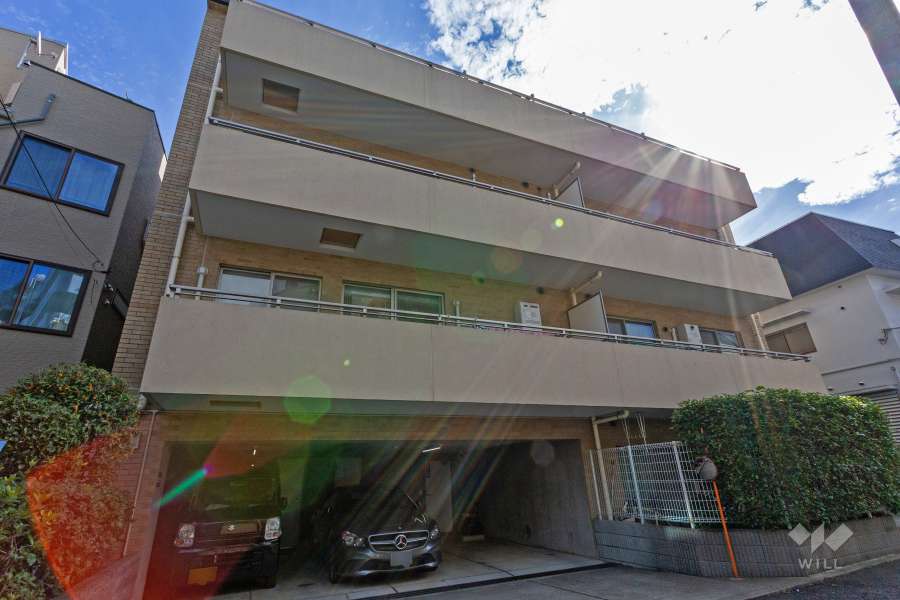 カーサフェリス洗足の外観（北東側から）