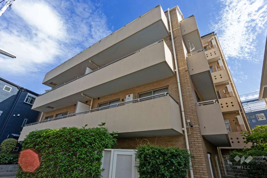 カーサフェリス洗足の外観（北西側から）