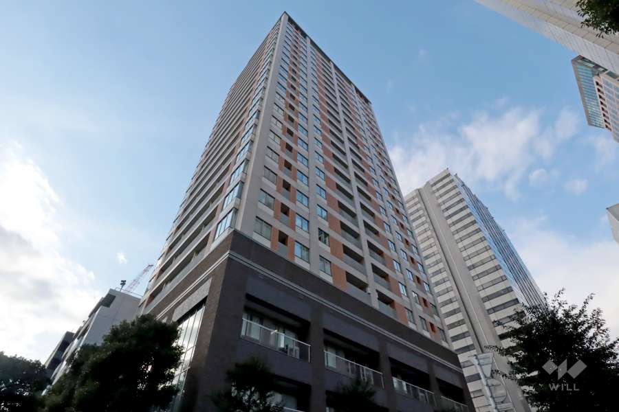 サンウッド品川天王洲タワーの外観(南東側から)