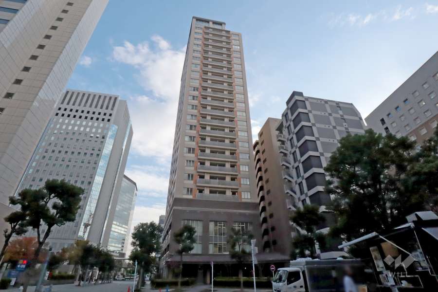 サンウッド品川天王洲タワーの外観(北側から)