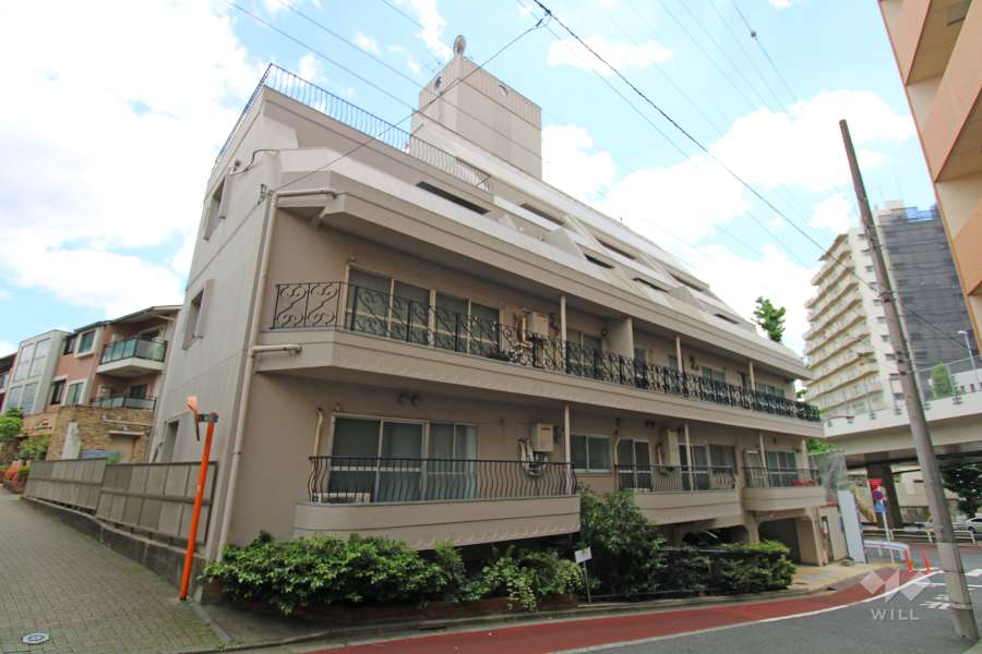 シャンボール目黒の外観（北側から）