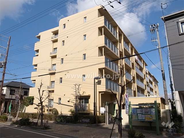 オリーブハイツ尼崎崇徳院の外観（南東側から）