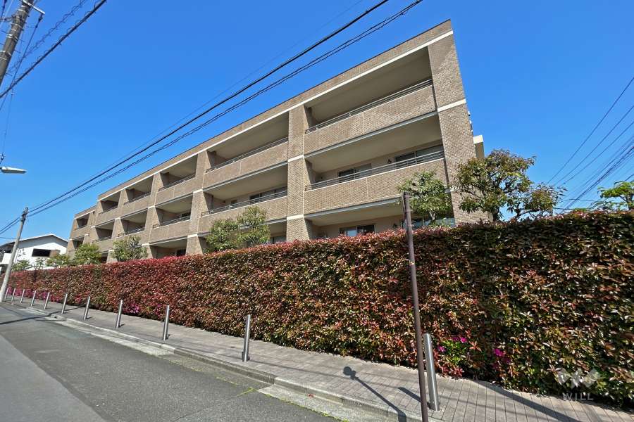 パークハウス旗の台六丁目の外観（南東側から）