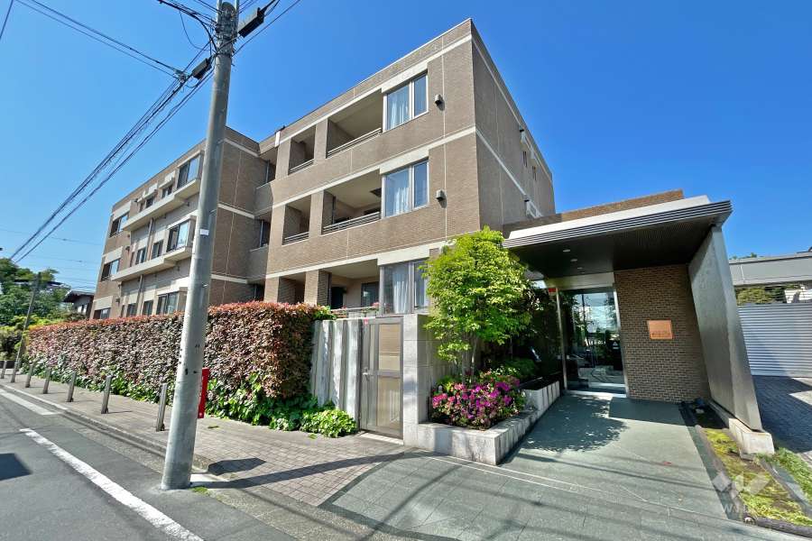 パークハウス旗の台六丁目の外観（北東側から）